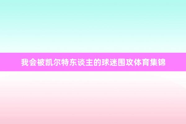 我会被凯尔特东谈主的球迷围攻体育集锦